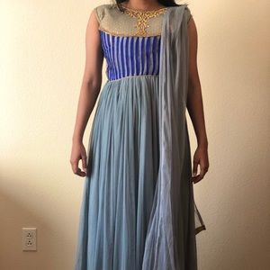 Grey Salwar Kameez / Indian dress